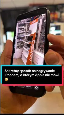 Sekretny sposób na nagrywanie iPhonem, o którym Apple nie mówi 😳 #iphonetips #iphonetricks #iphonehacks #hiddencamera #TechTips @edyta_jaw 