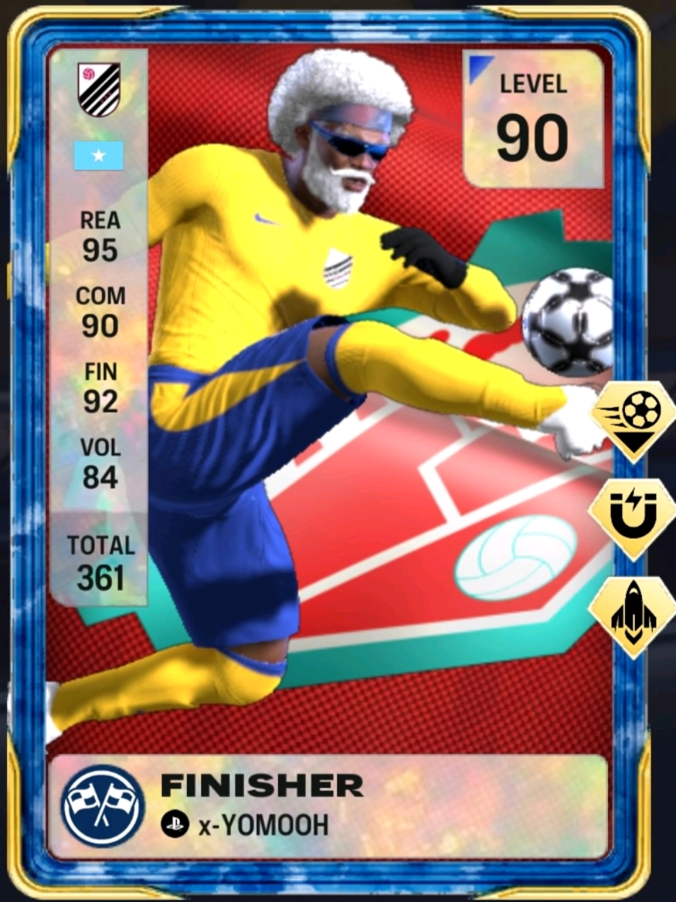 I play St For fun.  90 LEVEL FINISHER ST BUILD. #fyp #ProClubs #fc26 #stbuild #fypviralシ 