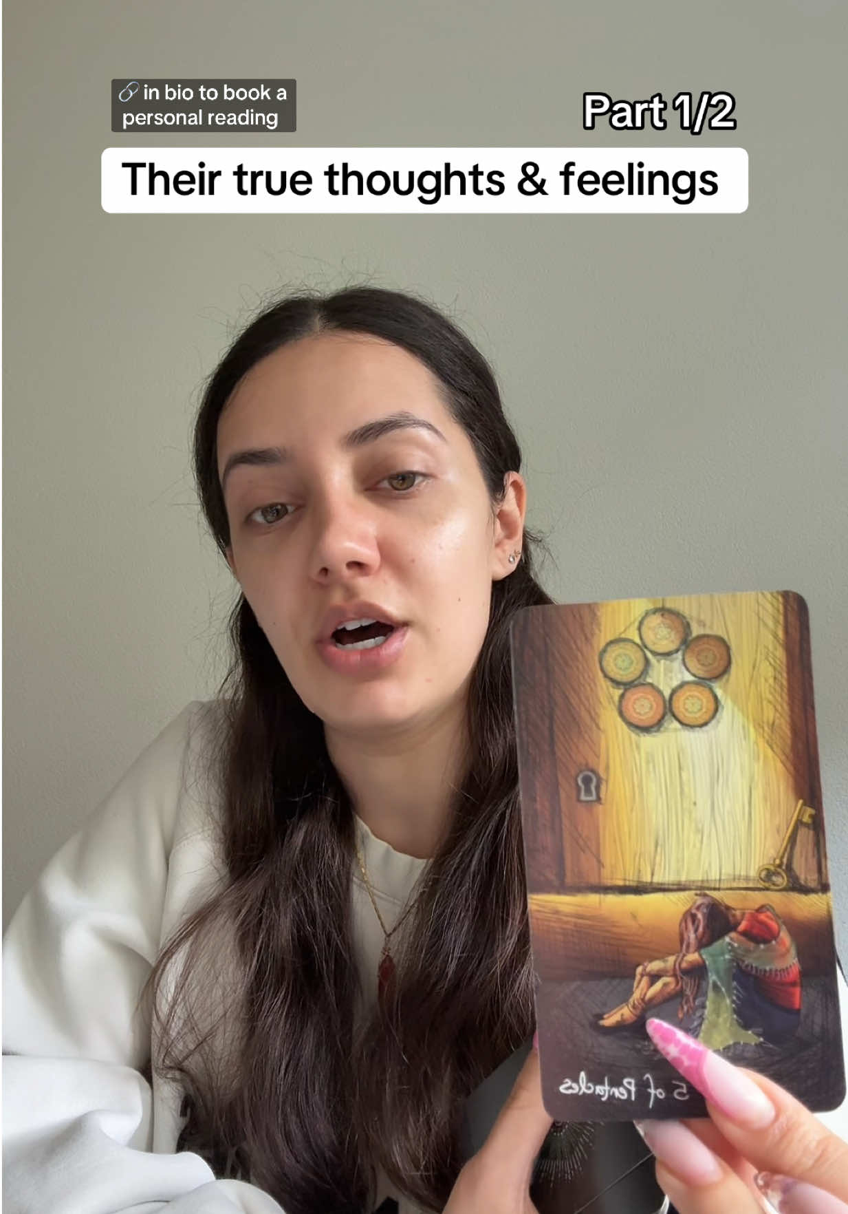 🔗 in bio to book a personal reading 💓 #tarotcardreading #lovereading #tarotreadinglove #lovetarot 
