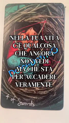 Nella tua vita c’è qualcosa che non vedi ancora ma che sta per accadere veramente  In questo periodo hai la sensazione che non ci sia niente di nuovo per te Pensi che non succederà mai nulla di positivo e che la tua vista sia bloccata  Sei consapevole di meritare molto più di ciò che hai A volte soffri di solitudine  Non devi essere triste perché la tua vita sta per cambiare  Tra poco riceverai belle notizie che ti faranno festeggiare il tuo successo  Presto sarai orgogliosa di te stessa Anche la tua famiglia e le tue amicizie saranno felici per te Riuscirai a lasciare andare lentamente qualcuno del tuo passato Andrai avanti e guarirai da questa relazione tossica  Concluderai per sempre un ciclo doloroso della tua vita Non penserai più a questa persona perché incontrerai l’Amore vero #cartomanzia #tarocchi