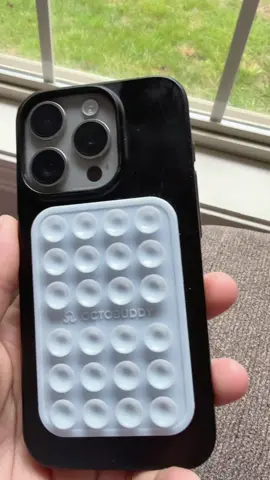 OCTOBUDDY Classic Original Suction Phone Case – Hands-Free Stick-On Phone Holder for Mirrors, Showers & Windows, Reusable Silicone Grip for Content Creation & Daily Use#foryoupage #octobuddy #suctionphonecase #holdforglass @Octobuddy 