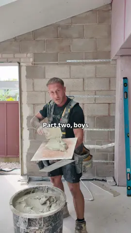 Part 2… since everyone’s got an opinion 👀 This is how I actually set it out and make it work #Plasteringlife #DotandDab #Uktrades #Sitework #Plasterer