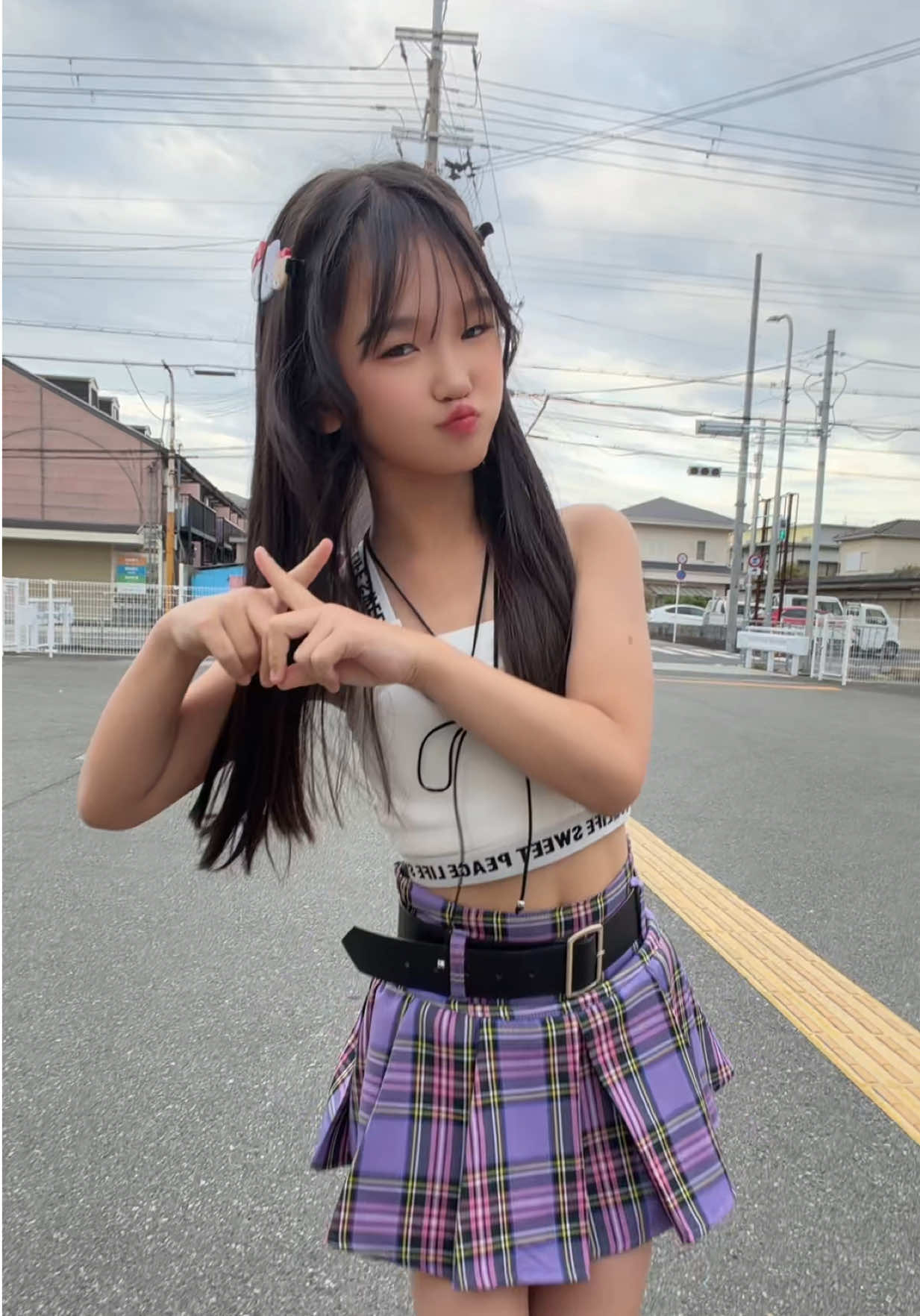 Alice girls F4集合‼️今日も撮影会がんばりまーす🩷💛🩵💜@PUREFUL #alicegirlsf4 #すず 