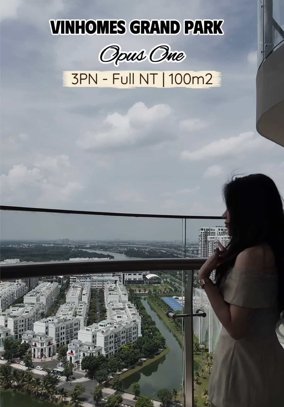 3PN với tầm view xịn nhất Vinhomes Grand Park #vinhomesgrandpark #phongtrosinhvien #sinhvien #canhogiare #chothue 