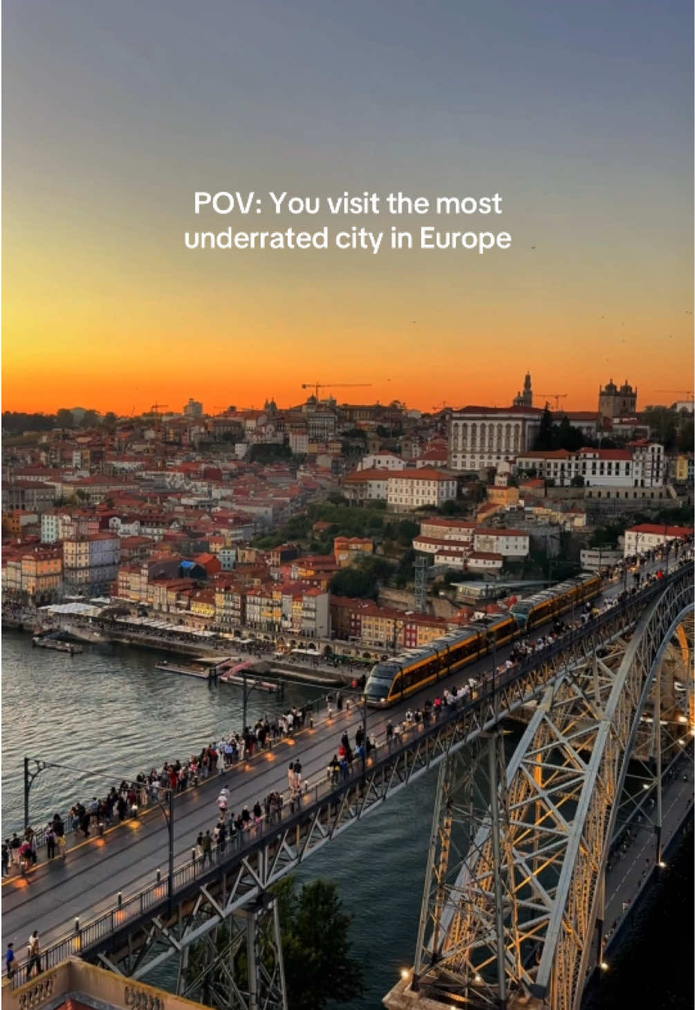 Porto - one of Europe’s most underrated cities 🇵🇹✨ #Porto #PortugalTravel #VisitPorto #EuropeTravel #HiddenGemsEurope 
