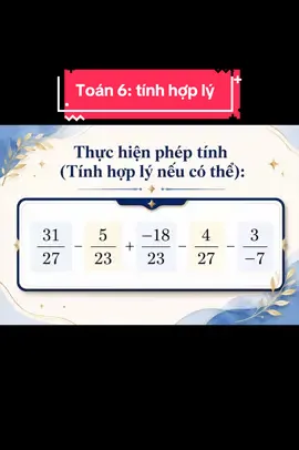 #toán6#cô Hương đây rồi