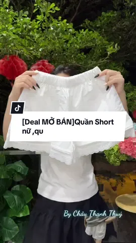 [Deal MỞ BÁN]Quần Short nữ ,qu #xuhuongtiktok #tiktokviral #quanduigionhan 