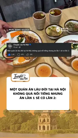 Đọc xong mới thấy nhiều quán mình còn chưa ăn bao giờ 😵‍💫 #insighthanoi #orangeagency #bietthenetwork #hanoiangi #amthuc 