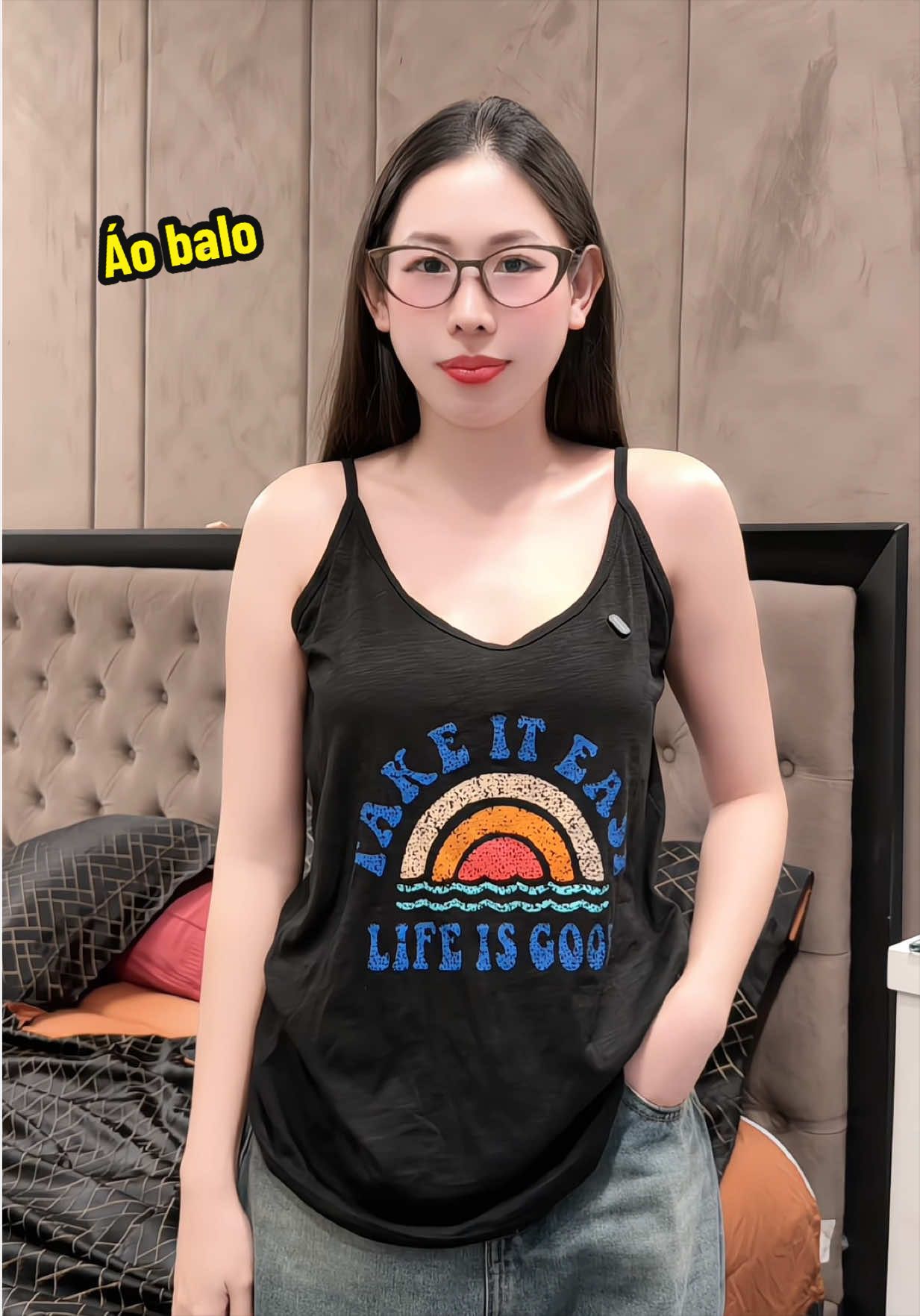 Áo ba lỗ lên form ok quá #thoitrangnuhottrend#aobalo#aoxinh#viral 