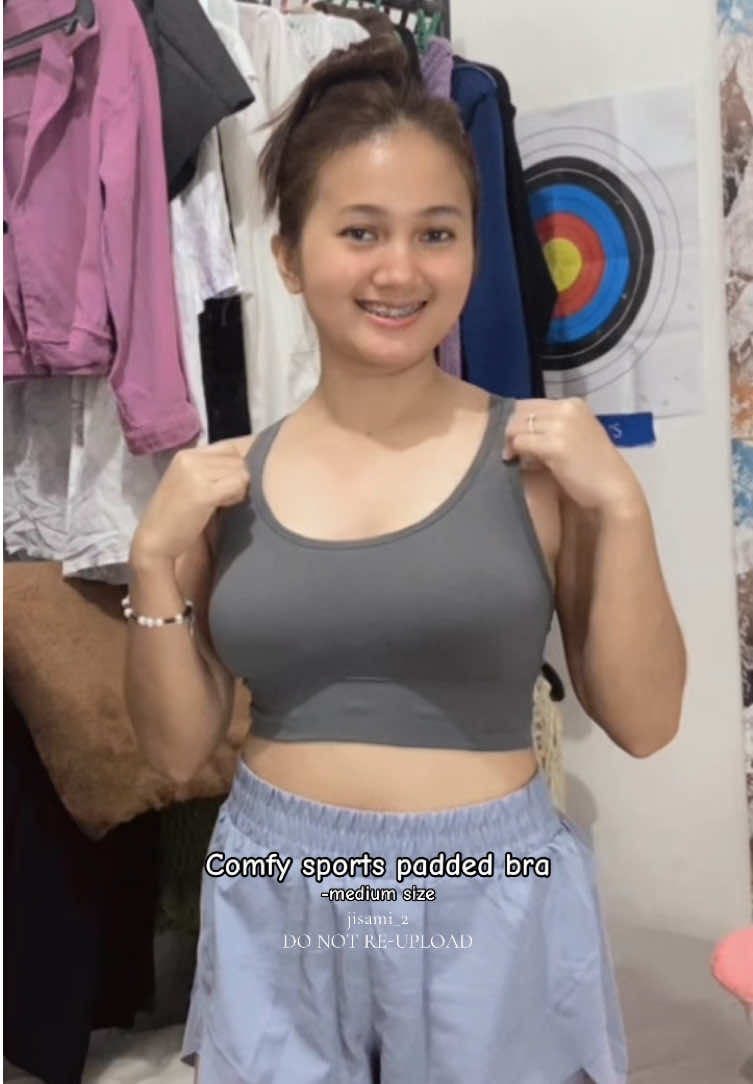 Comfy sobra suotin 😍 #sportsbra #gym #sportsoutfit #padded #jisami_2 
