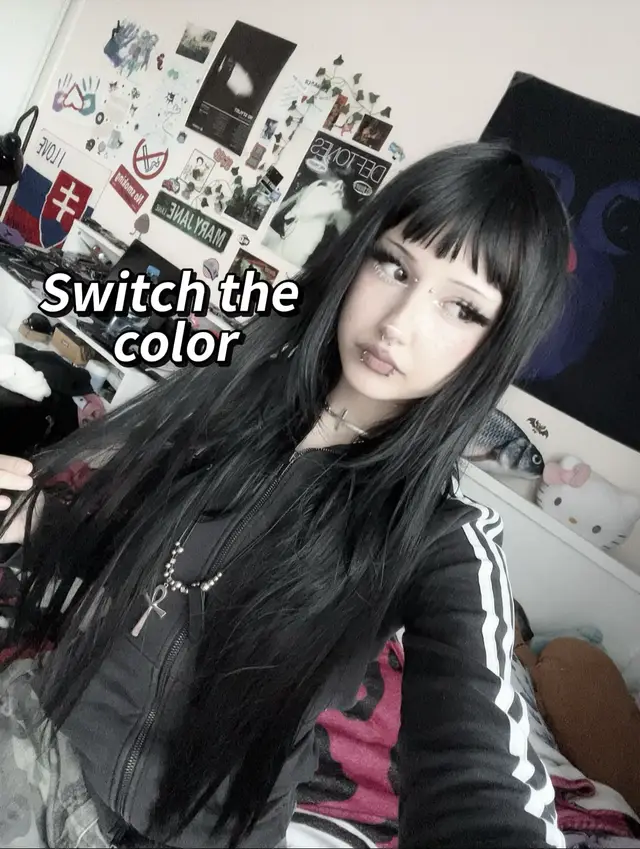 #alt #fyp #haircolor #slideshows #alternative 