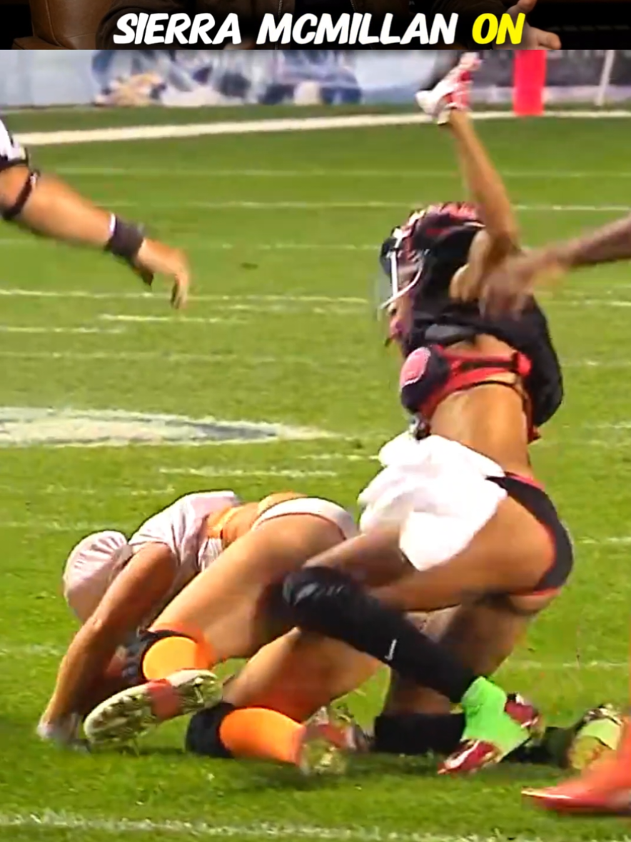 Strong plays start with strong mindset 🔥 #lfl #xleague #CollegeFootball #lfl💛 #womenfootball 