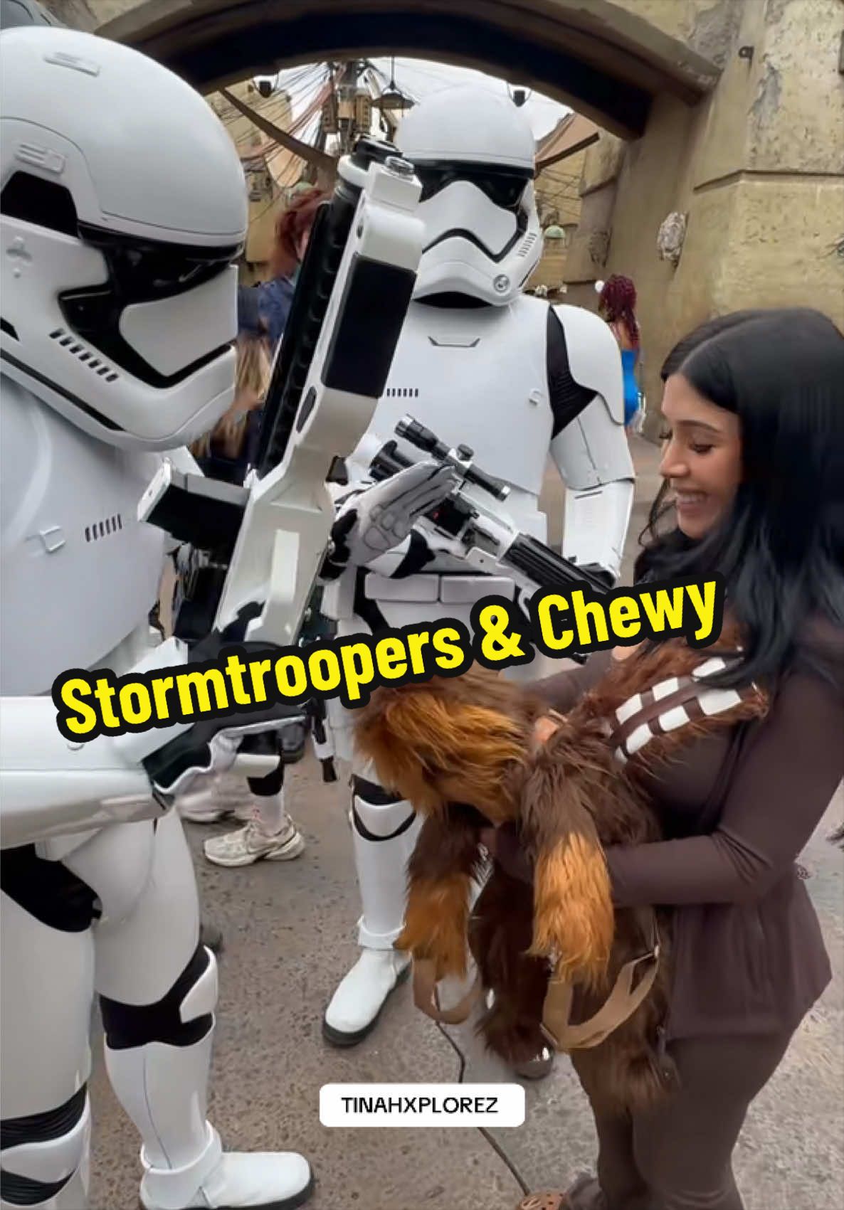 Went to star wars nite and seen some storm troopers #traveltiktok #blowthisupforme #starwarsnite #starwarscelebration #starwars 
