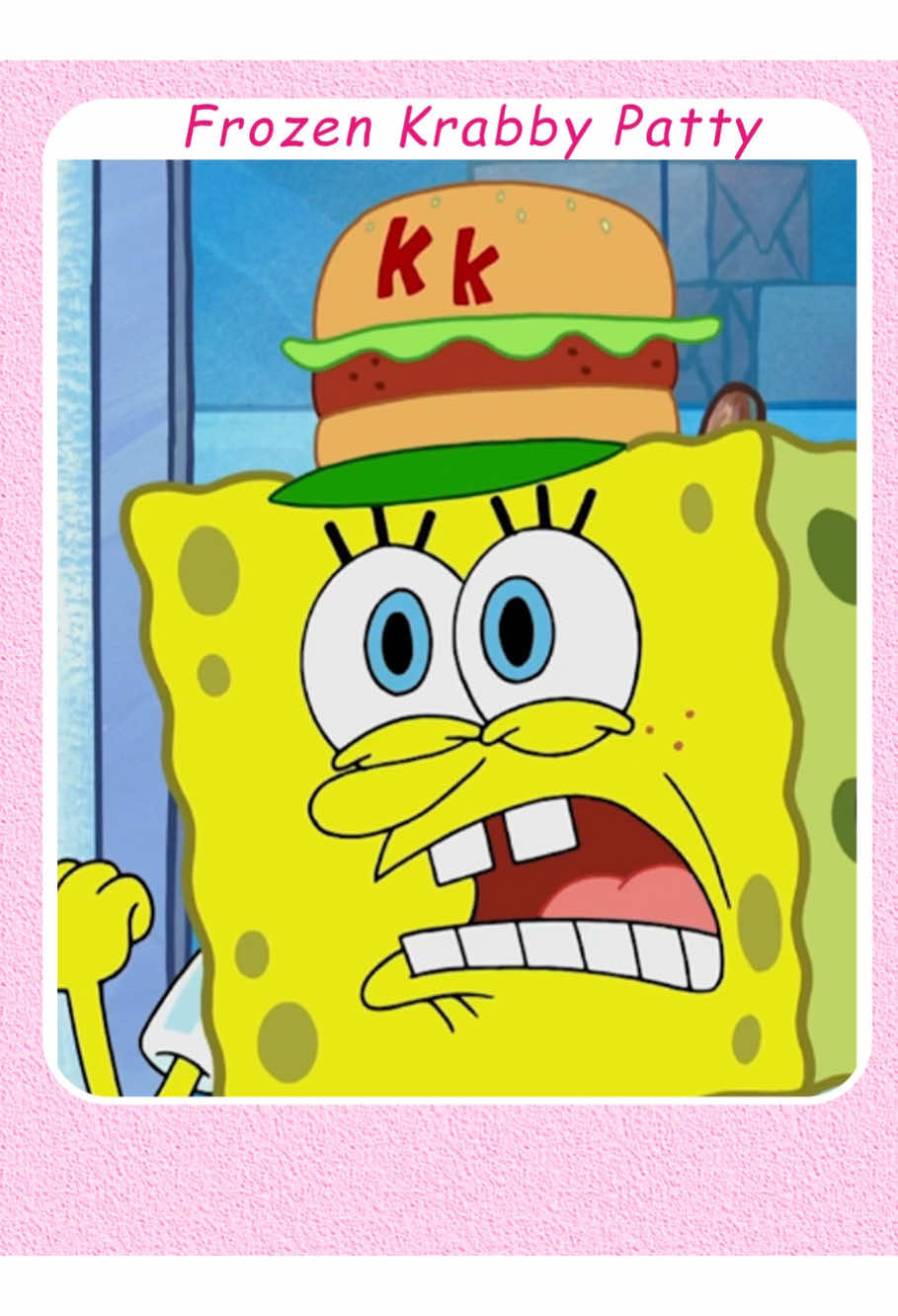 Frozen Krabby Patty.#tiktoktvfilmcontest #TikTokTVFilmContest #spongebob #funny #fyp 