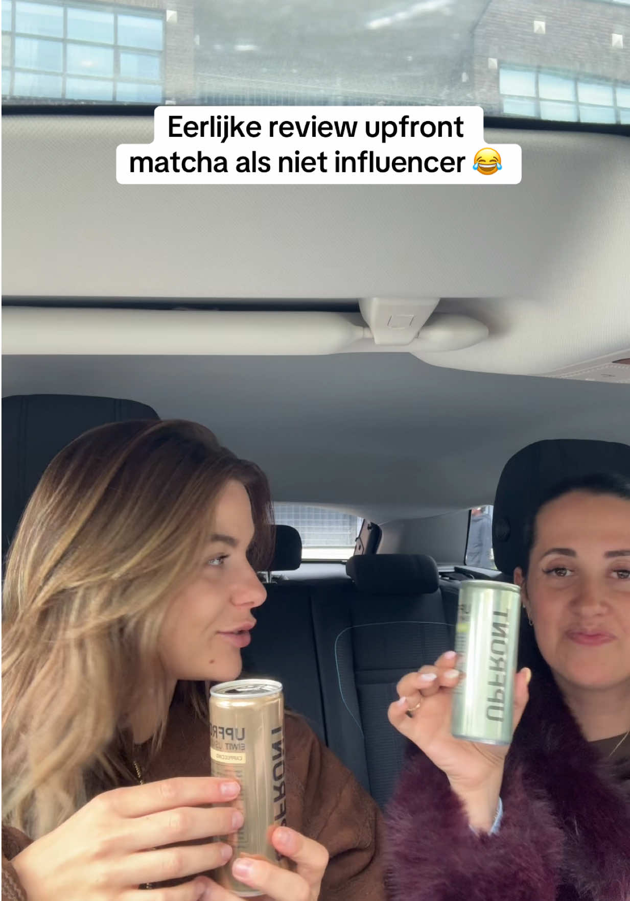 Hebben jullie het al geprobeerd? 🫣 #upfront #matcha #tastetest 