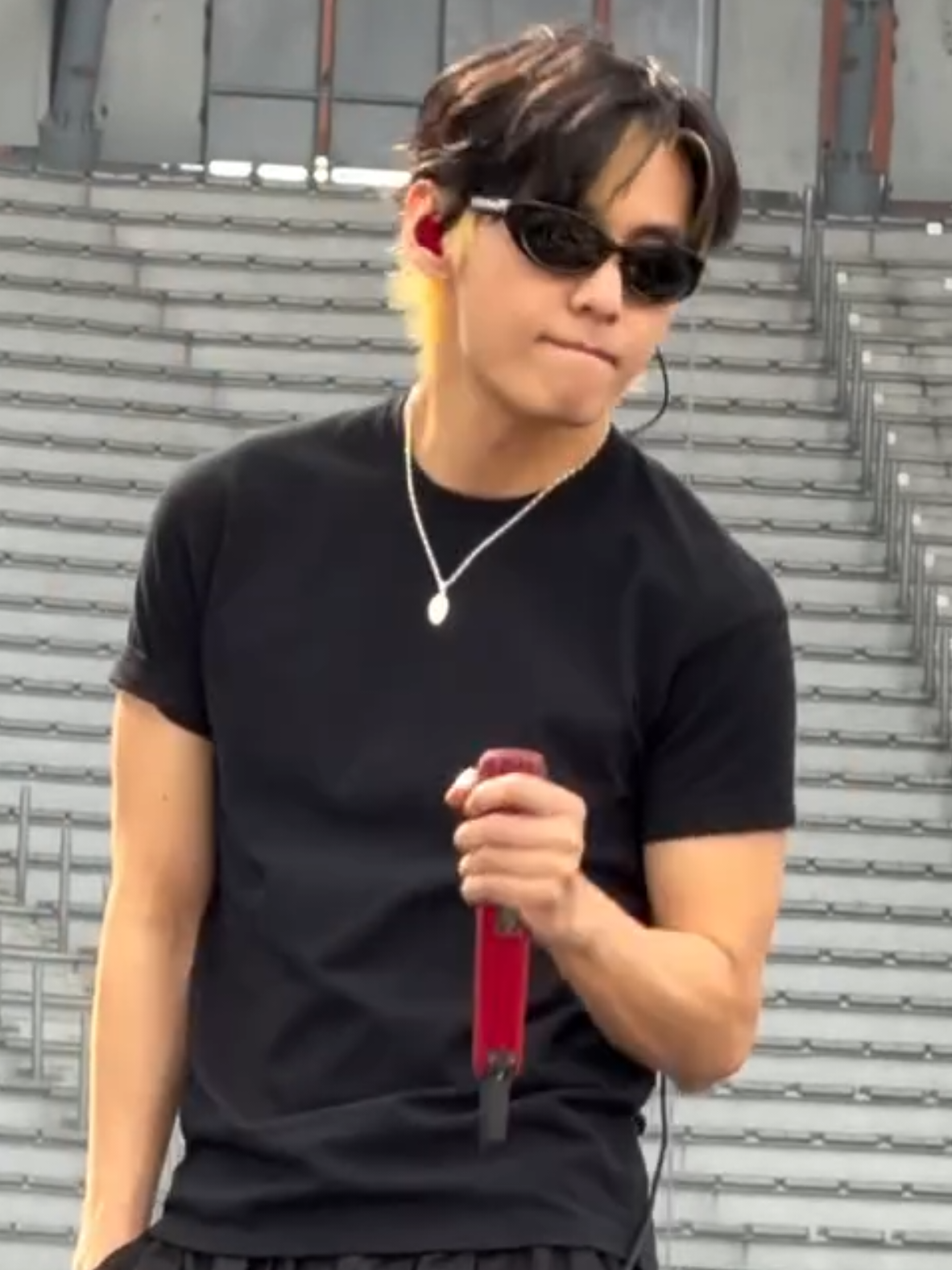 Taehyung Normal Fancam - Soundcheck Arirang Tour In Mexico Day 1 #taehyung #btsconcert2026 #btsarmy #btsworldtour_arirang #kimtaehyung  video is just edited and re-uploaded, credit to owner for the video (on video)