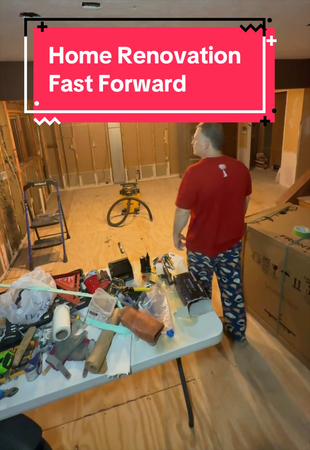 Home Reno fast forward fail #renovation #humor