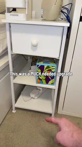 Maximize bedside storage with the Sweetcrispy End Table with Charging Station. Built-in charging, shelves, and hidden storage keep rooms organized and functional. #TikTokShop #bedroomsetup #organizationtips #smallspaceliving #homehacks 