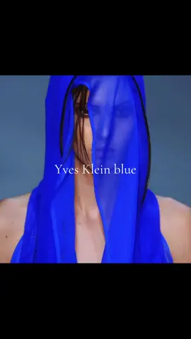 Such a magical color #art #blue #yvesklein #foryou #targetaudience 