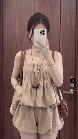 set xinh mặc siêu thoải mái #thoitrangnu #phoidoxinh #aoxinh #xuhuong #moingaymotoutfit 