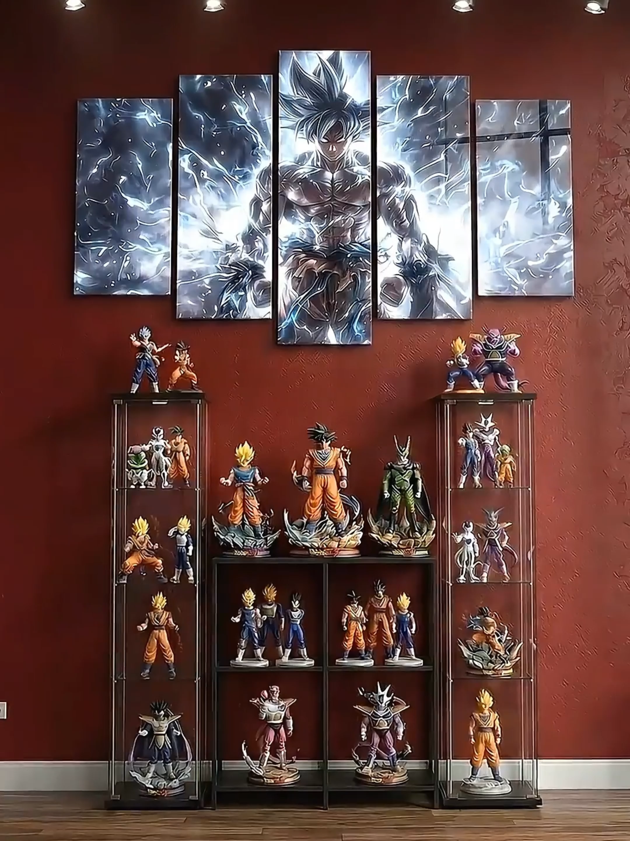 Tranh Goku Bản Năng Vô Cực, Dragon Ball Chiến #kingdecor #tranhtreotuong #decorphong #tranh #tranhgoku