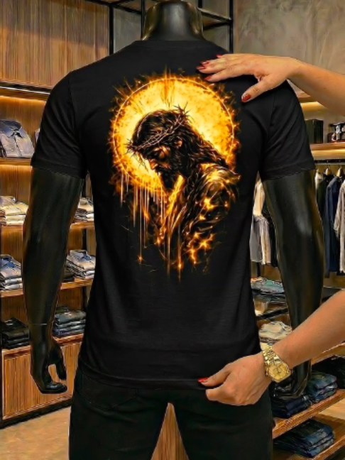 Camisa Cristâ - Jesus Cristo ✝️🙏🏻 #camisetas #modamasculina #cristao  @trkshopfranca