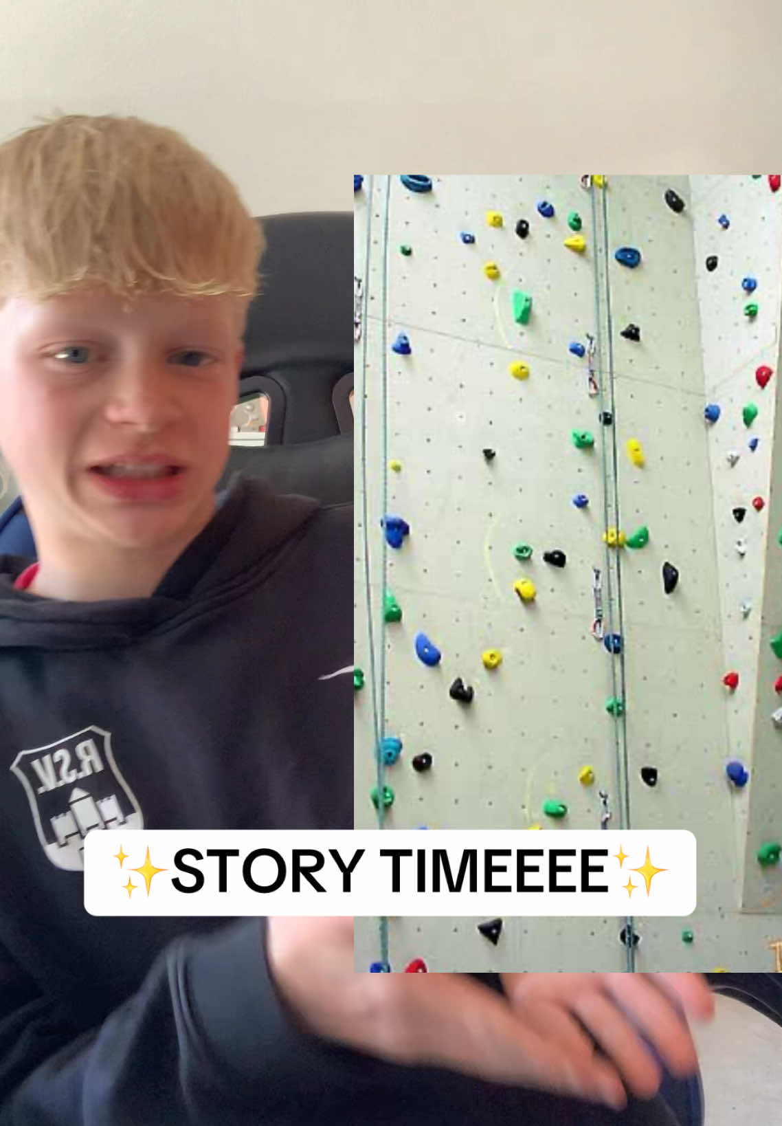 ✨ Story Time ✨ wie ich eine kletter Wand hochgeklettert bin!! #teamms96 #deutsch #klassenfahrt #storytime #klettern 