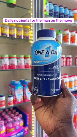 One tablet. Full daily support #oneaday#menshealthtips#creatorsearchinsights2026#goooviralllaccra 