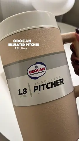 Insulated Tumbler | 1.8 Liters Capacity 🫙✨ #insulatedpitcher #pitcher #orocan #orocaninsulatedpitcher #pitchers 