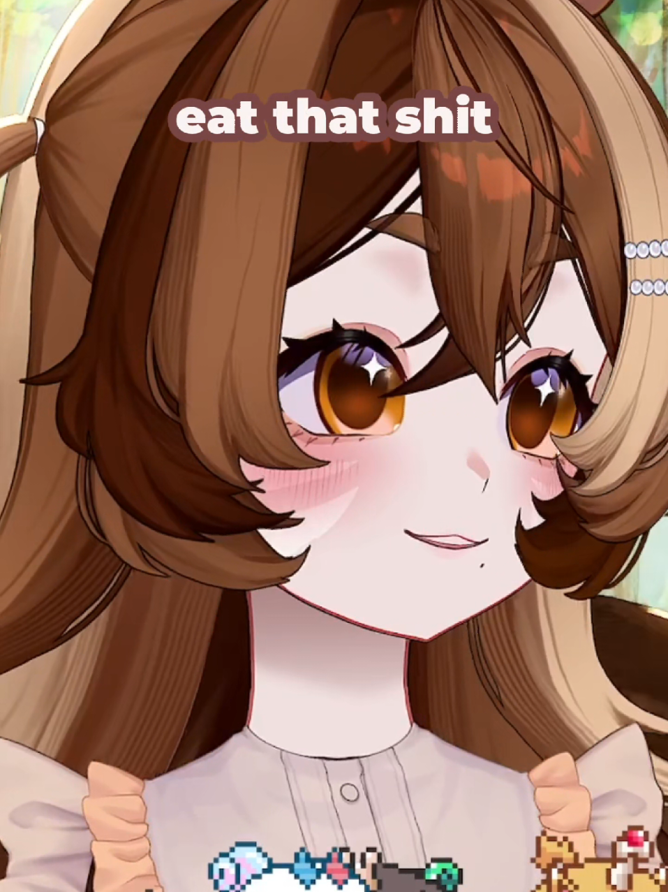 VTUBER EATS WHATTTTT#anime #virtualtuber #VTUBER 