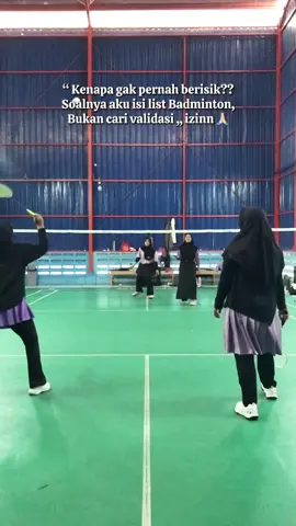 isi list badminton aja #pbkismiss #badminton #badmintonlovers #badmintontiktok 