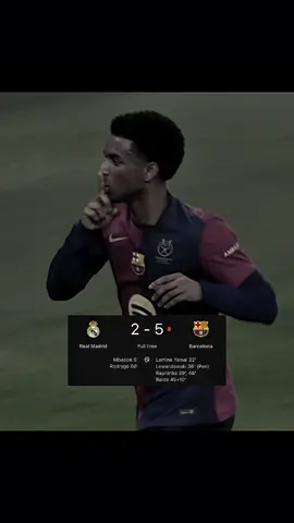 Last 7 Barcelona vs Madrid 🤩🇪🇸 #football #clasico #barcelona #madrid #head2head 