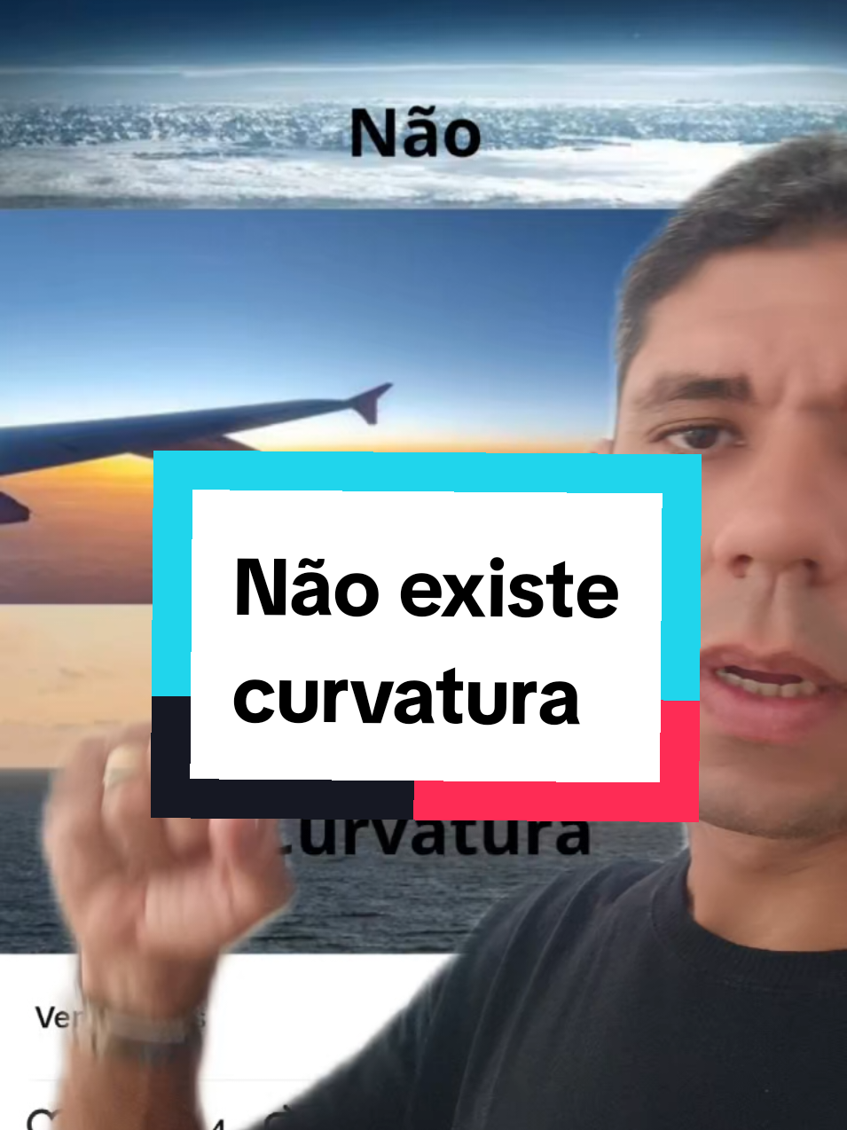 Não existe curvatura @pensandoforadacaixa33  #pensandoforadacaixa #penseforadacaixa #curvatura #nasa 