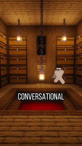 Add a conversational pit to your storage room in #Minecraft 