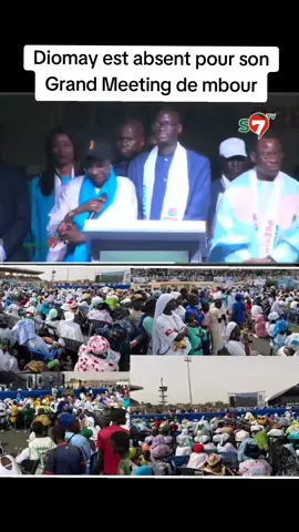 Grand Meeting coalition diomaypresident :  dernier munite diomay faye est absent.......