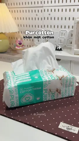 Khăn cotton dùng lau mặt siu êm luôn 😋 #purcotton #khanlaumat #khanmat #khanlaumat1lan #khancotton 