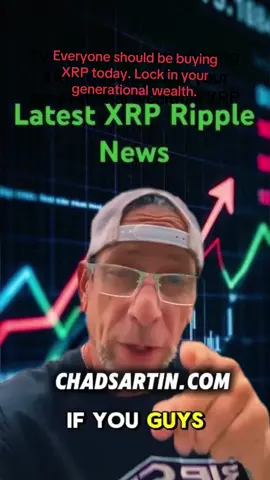 Everyone should be buying XRP today. Lock in your generational wealth.#XRP #ripple #CryptoNews #asia #australia 