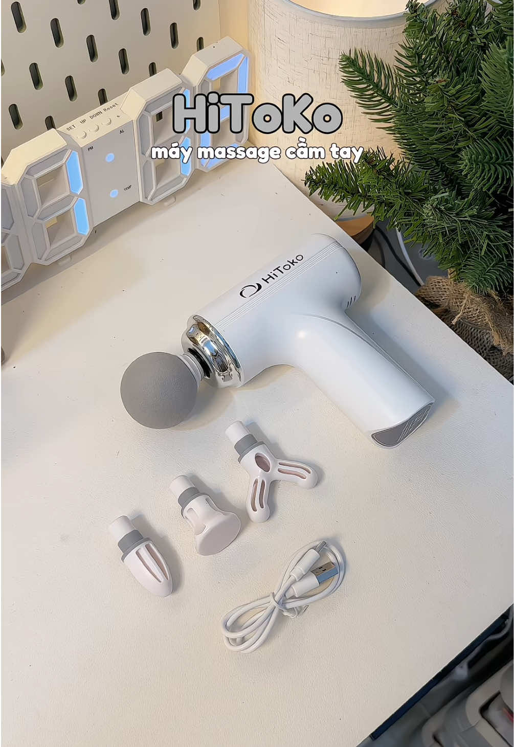 Máy massage cầm tay HiToKo #maymassage #maymassagemini #maymassagecamtay #hitoko 
