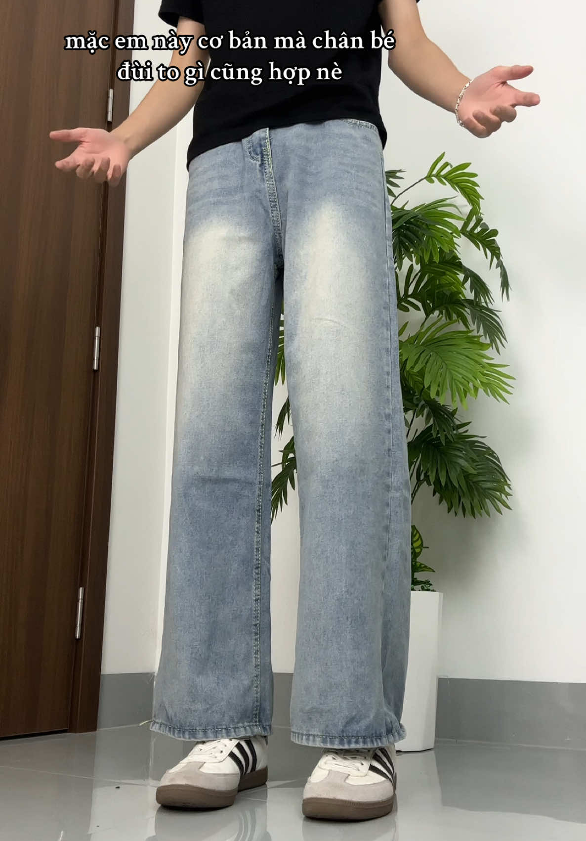 anh em chân bé đùi to vào xác nhận nha hành unisex nên không kể nam hay nữ đâu #minhlamstyling #fashiontiktok #OOTD #quanjeanongsuong #quanjean 