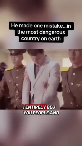 A simple college trip to North Korea turned into an absolute nightmare.Sentenced to 15 years of hard labor over a propaganda poster, 22-year-old Otto Warmbier returned home 17 months later in a mysterious coma. What really happened to him in that prison? #ottowarmbier #northkorea #truecrime #unsolvedmysteries #truecrimetiktok 