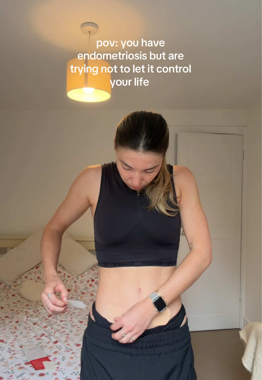 period patches for everything — socialising, running, working you name itttt 💅 #endometriosis #period #womenshealth #Running 