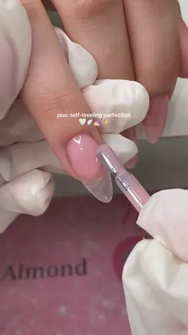 pretty pinky base 💕 shade name: natural ! loving these nails! #fypシ #nailsoftiktok #nails 