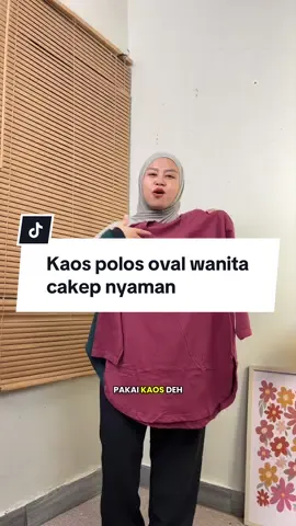 Kaos polos oval wanita cakep #kaosovallenganpanjang #kaospolos #kaoswanita 
