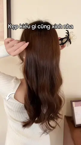 Kẹp kiểu gì cũng thấy xinh#xuhuong #fyp #ketoc #keptocxinh 