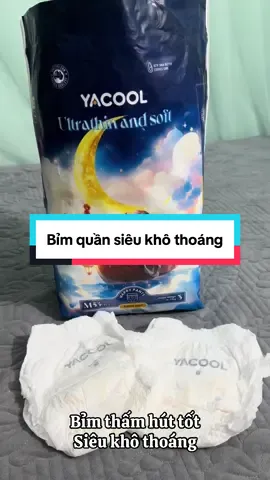 Bỉm yacool khô thoáng hấm hút tốt#bimyacool #bimquanchobe #mevabe #xuhuong 