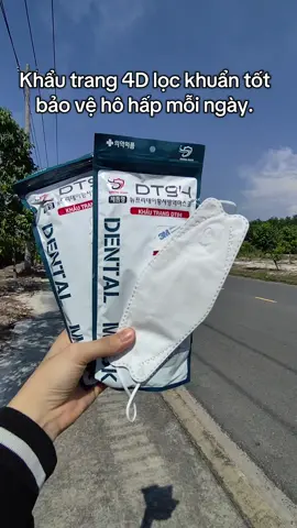khẩu trang 4D 4 lớp dày dặn#khautrangdentalmask #khautrang4d #khautrang 