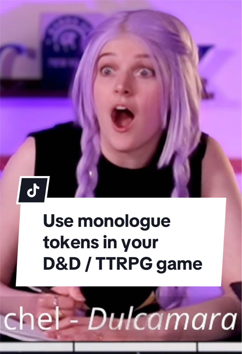 Painting a word picture of your fantasy/D&D/TTRPG character’s inner thoughts has never been so terrifying…and I guess arousing??? Carmilla, we have questions. #funny #dnd #funnyvideo #comedy #lol 