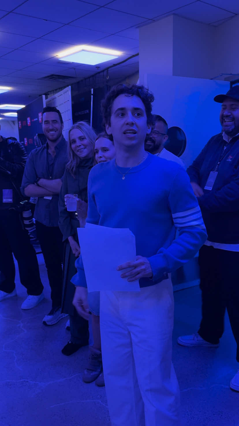 #MarcelloHernandez after an all-Spanish language night of comedy and music that reminded everyone what latino talent is made of #NetflixIsAJokeFest @Marcello Hernandez 