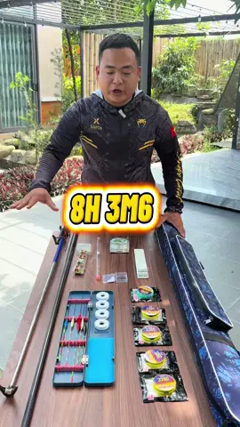 Bộ cần 8H 3M6#caucagiaitri #phukiencauca #combocancau 