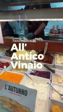 📍All’Antico Vinaio Be prepared to have the best focaccia sandwich of your life… you can thank me later x #travelideas #italyfood #foccacia #traveltiktok #foodietiktok 